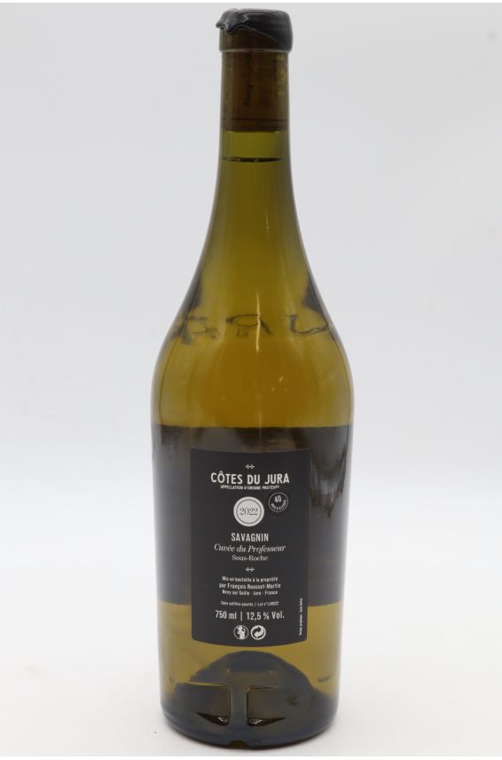 François Rousset Martin Côtes du Jura Savagnin Cuvée du Professeur Sous Roche 2022