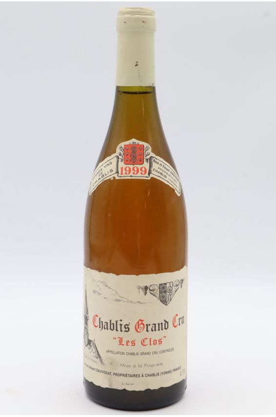 Vincent Dauvissat Chablis Grand cru Les Clos 1999