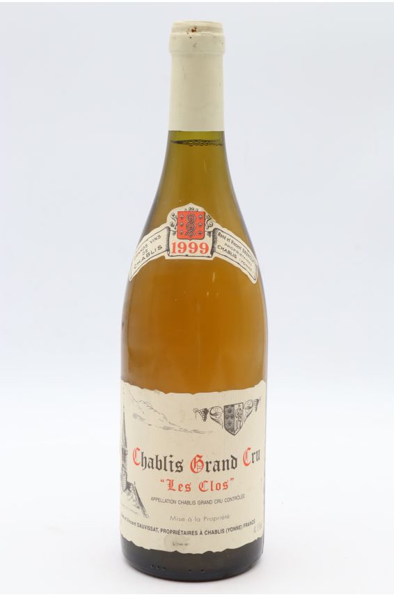 Vincent Dauvissat Chablis Grand cru Les Clos 1999