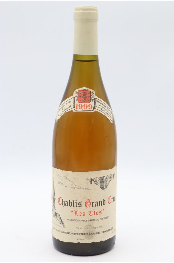 Vincent Dauvissat Chablis Grand cru Les Clos 1999