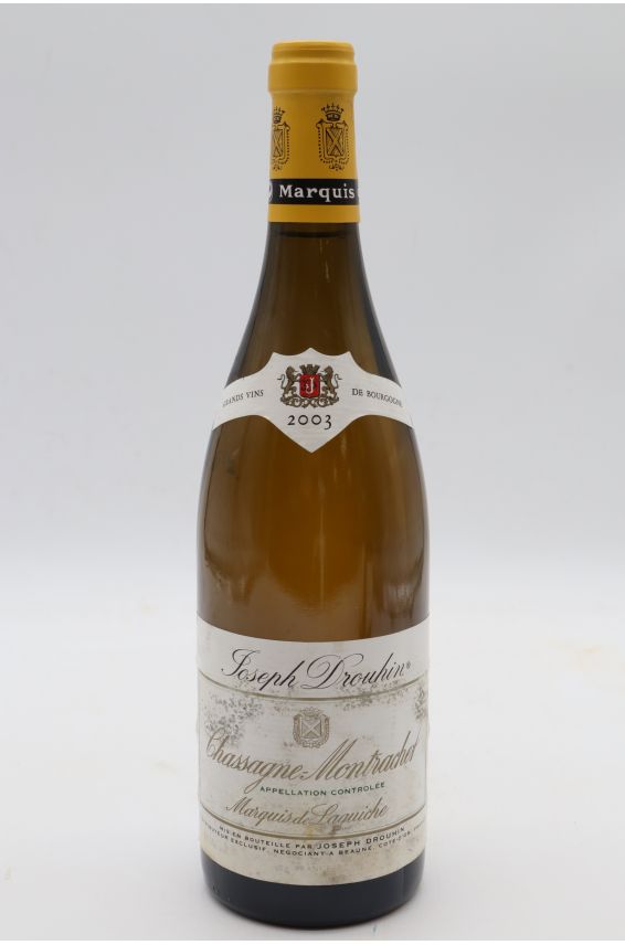 Joseph Drouhin Chassagne Montrachet Marquis de la Laguiche 2003