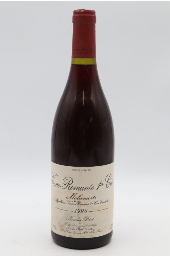 Roche de Bellene Vosne Romanée 1er cru Aux Malconsorts 1998