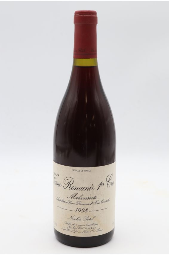 Roche de Bellene Vosne Romanée 1er cru Aux Malconsorts 1998