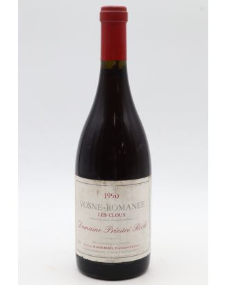 Prieuré Roch Vosne Romanée 1er cru Les Clous 1990