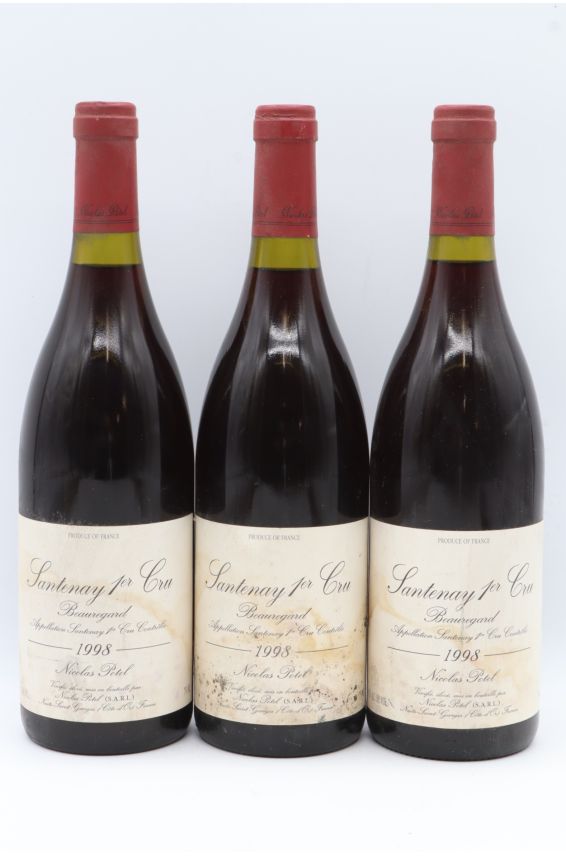 Nicolas Potel Santenay 1er cru Beauregard 1998