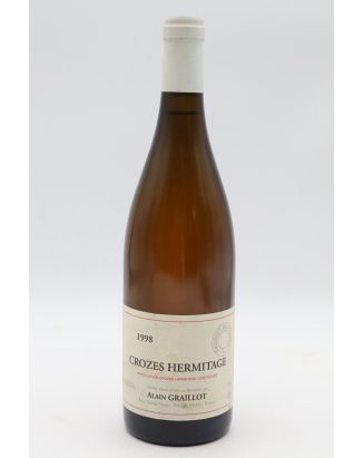 Alain Graillot Crozes Hermitage blanc 1998