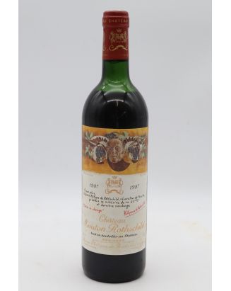 Mouton Rothschild 1987 - PROMO -10% !