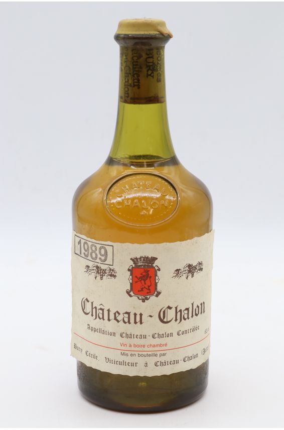 Cécile Bury Château Chalon 1989 62cl - PROMO -5% !