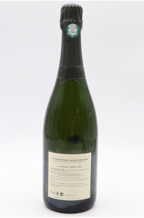 Bollinger Grande Année 1999