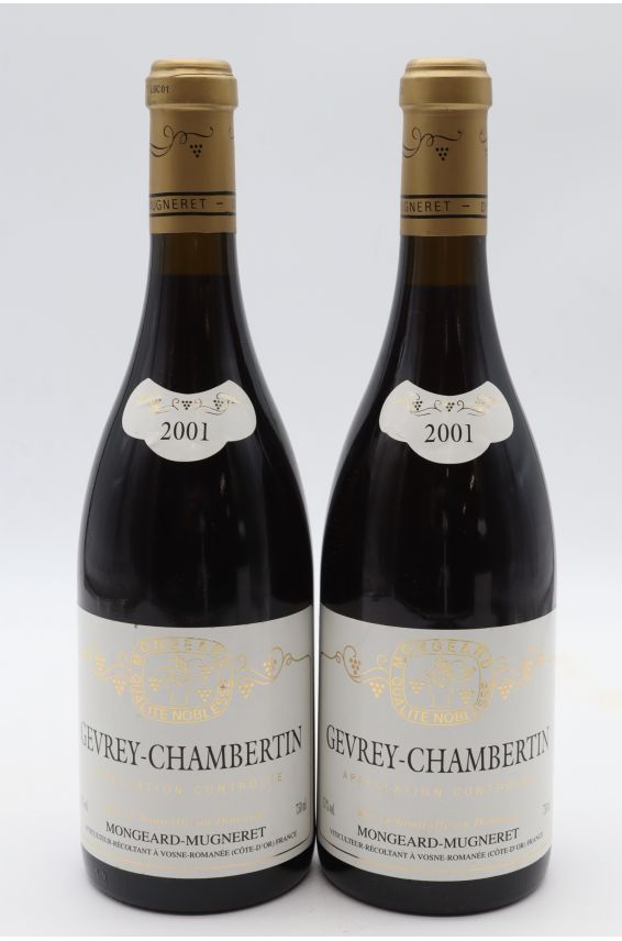 Mongeard Mugneret Gevrey Chambertin 2001