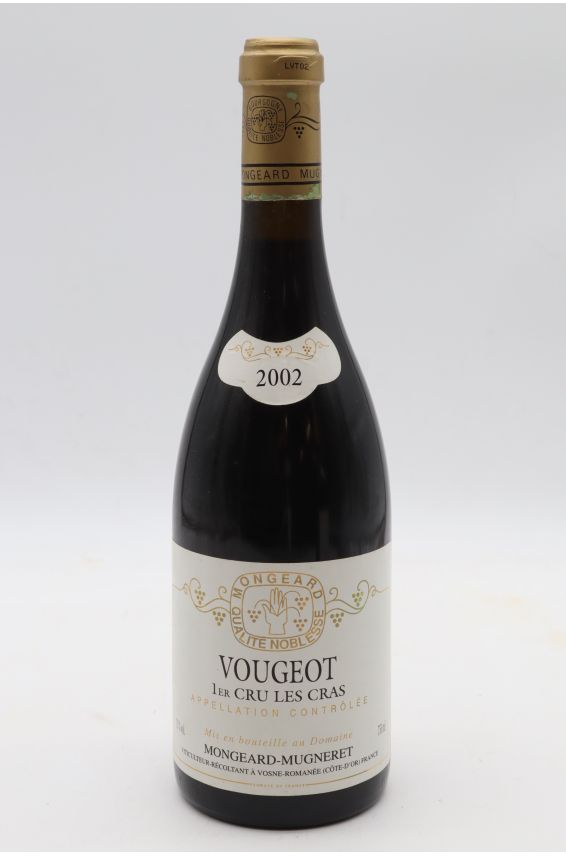 Mongeard Mugneret Vougeot 1er cru Les Cras 2002