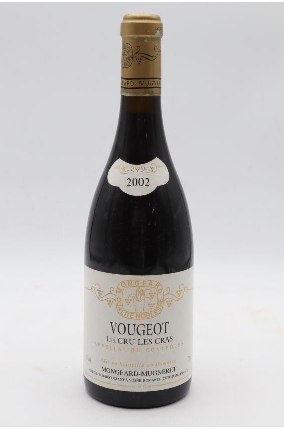 Mongeard Mugneret Vougeot 1er cru Les Cras 2002