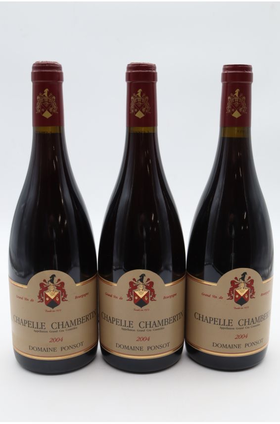 Ponsot Chapelle Chambertin 2004