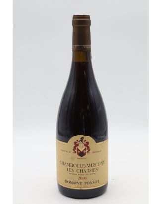 Ponsot Chambolle Musigny 1er cru Les Charmes 2006