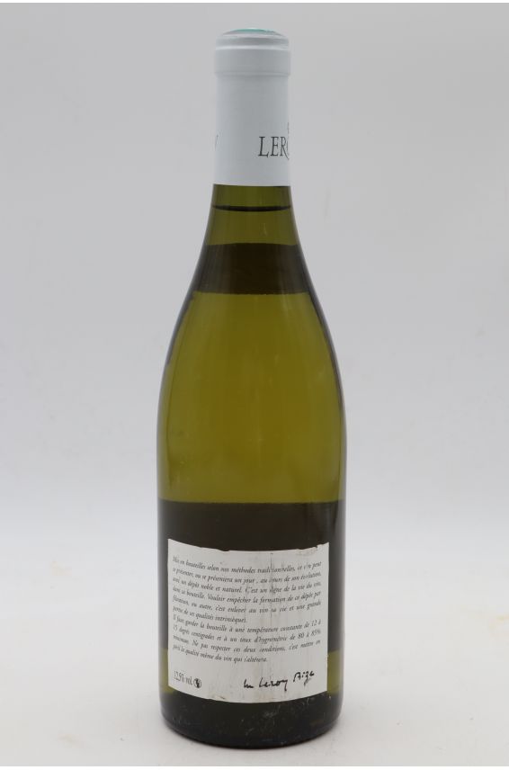 Leroy SA Bourgogne 2016 white