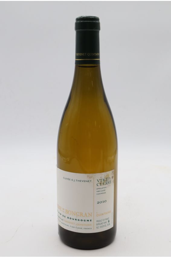 La Bongran Viré Clessé Cuvée EJ Thévenet 2010
