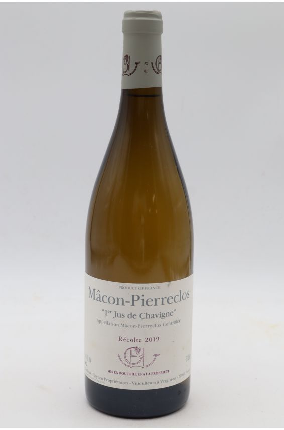 Guffens Heynen Macon Pierreclos 1er Jus de Chavigne 2019
