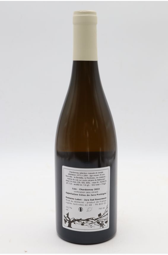 Julien Labet Côtes du Jura Chardonnay Lias 2022