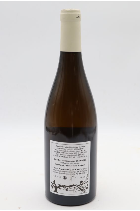 Julien Labet Côtes du Jura Chardonnay En Billat 2020/2023