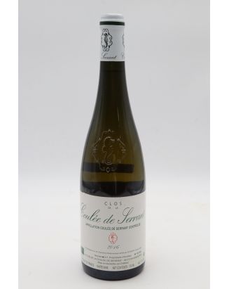 Nicolas Joly Savennières Clos de la Coulée de Serrant 2016