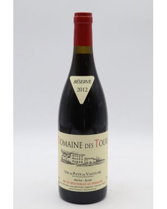 Domaine des Tours Merlot Syrah 2012