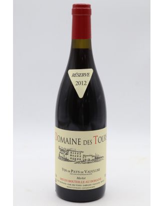 Domaine des Tours Merlot 2012