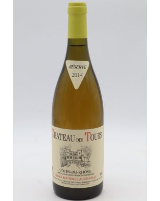 Château des Tours Côtes du Rhône 2014 blanc