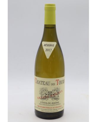 Château des Tours Côtes du Rhône 2017 blanco