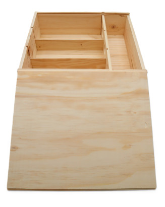 Estuche regalo - Caja de madera para 3 botellas