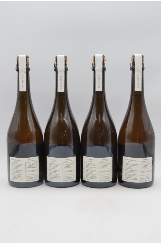 Olivier Horiot Coffret 4 Bouteilles Contrées 2012