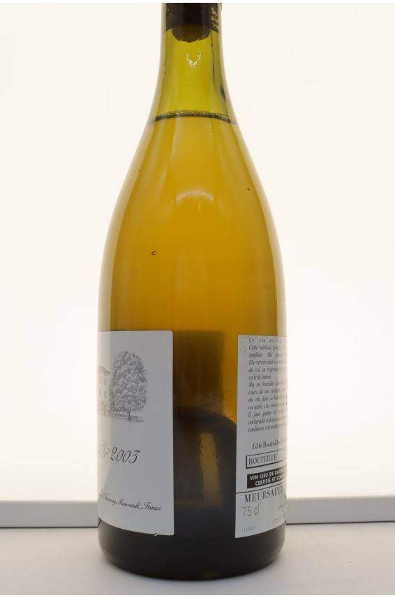 Domaine d'Auvenay Meursault 1er cru Les Gouttes d'Or 2003