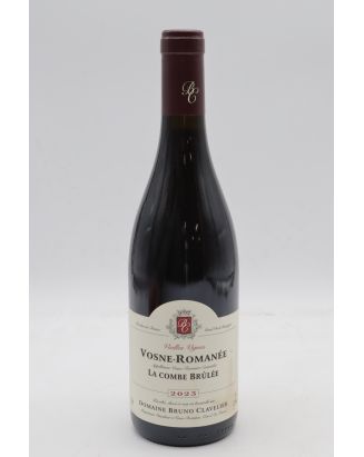 Bruno Clavelier Vosne Romanée La Combe Brûlée 2023
