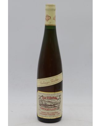 René Muré Clos St Landelin Alsace Grand Cru Gewurztraminer Vorbourg Late Harvest 1989