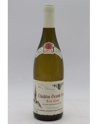 Vincent Dauvissat Chablis Grand cru Les Clos 2012