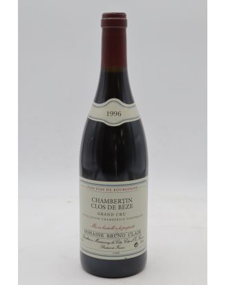 Bruno Clair Chambertin Clos de Bèze 1996