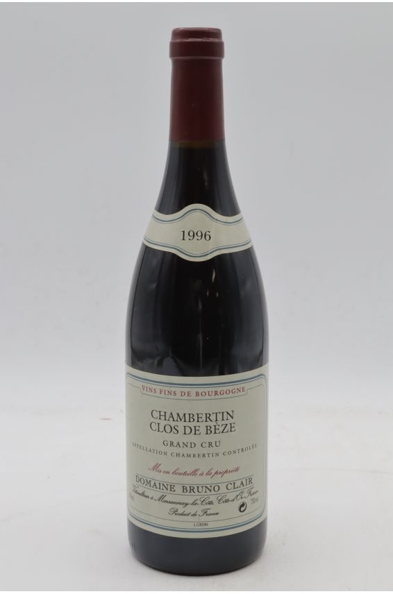 Bruno Clair Chambertin Clos de Bèze 1996
