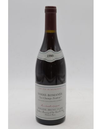 Bruno Clair Vosne Romanée Champs Perdrix 1990