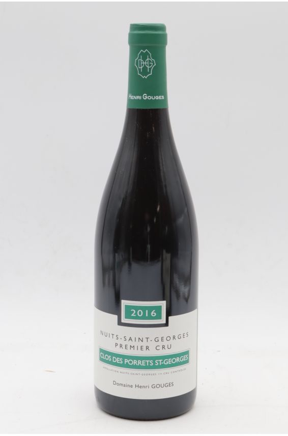 Henri Gouges Nuits Saint Georges 1er cru Clos des Porrets Saint Georges 2016