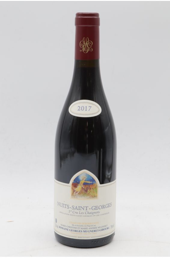 Mugneret Gibourg Nuits Saint Georges 1er cru Les Chaignots 2017