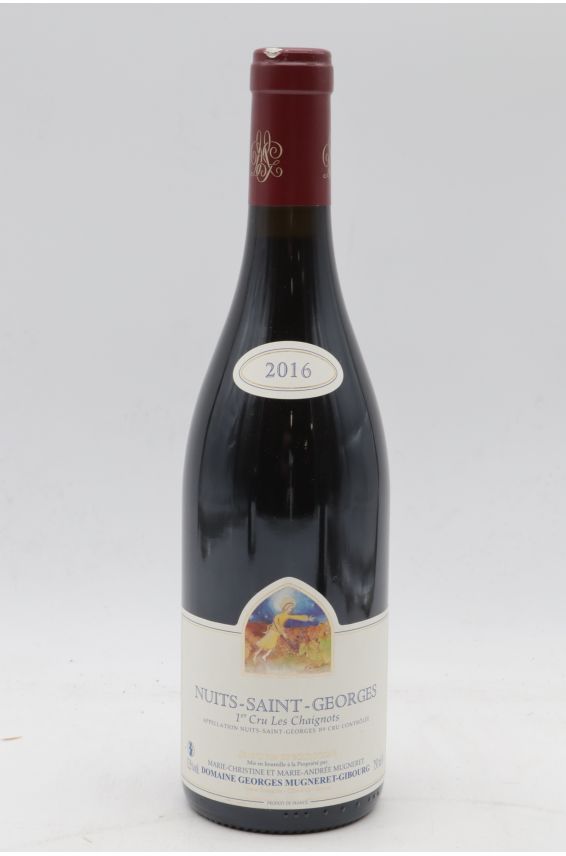 Mugneret Gibourg Nuits Saint Georges 1er cru Les Chaignots 2016