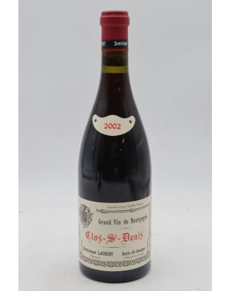 Dominique Laurent Clos Saint Denis Vieilles Vignes 2002