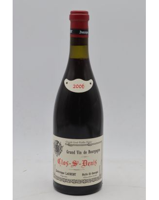 Dominique Laurent Clos Saint Denis Alte Reben 2006
