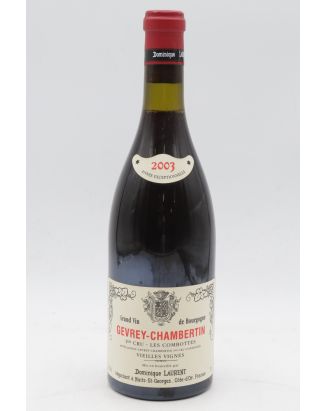 Dominique Laurent Gevrey Chambertin 1er cru Les Combottes Vieilles Vignes 2003