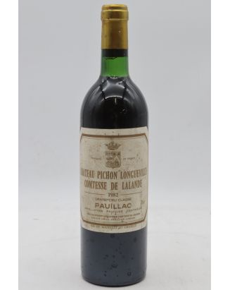 Pichon Longueville Comtesse de Lalande 1982 - PROMO -5% !