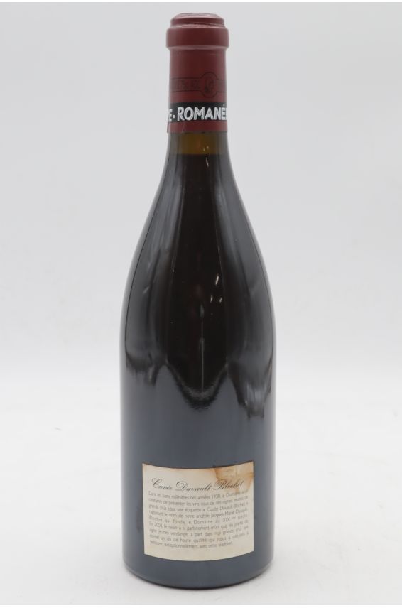 Romanée Conti Vosne Romanée 1er cru Duvault Blochet 2004