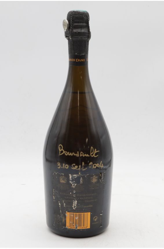 Veuve Clicquot Grande Dame Edition Limitée Jacques Peters 1996