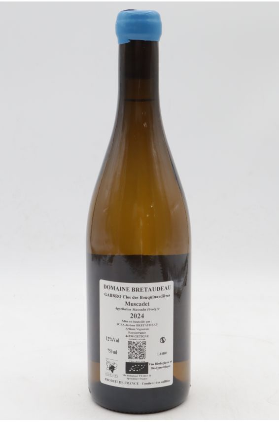 Jérôme Bretaudeau Muscadet Gabbro Clos des Bouquinardières 2024