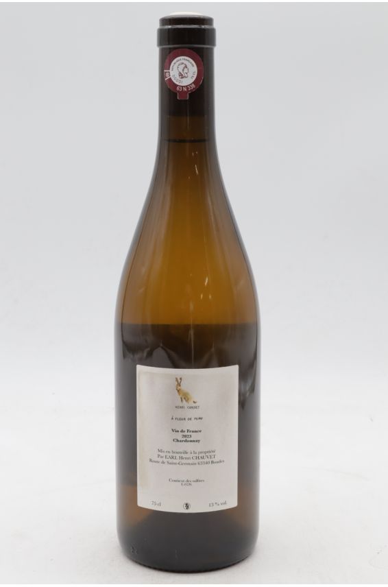 Henri Chauvet A Fleur de Peau 2023 blanco
