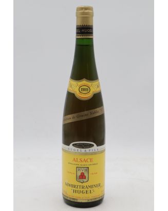 Hugel Alsace Gewurztraminer Sélection de Grains Nobles 1989