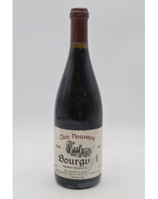 Bel Air Bourgueil Clos Nouveau 2010 -PROMO -5%!